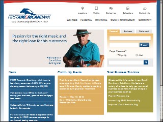 Web site www.1stnbnm.com, First National Bank