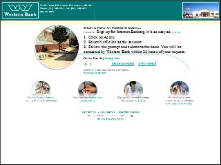 Web site www.wbartesia.com, Western Bank Artesia